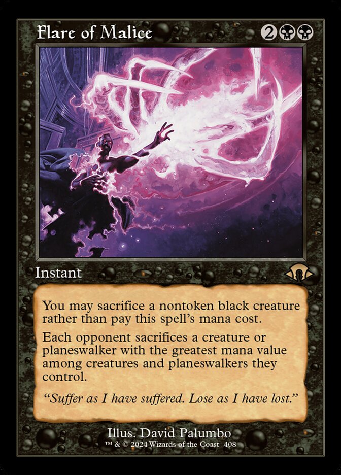 Chama da Malícia / Flare of Malice - Magic: The Gathering - MoxLand