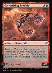 Nave-serra Galvanizante / Galvanizing Sawship - Magic: The Gathering - MoxLand