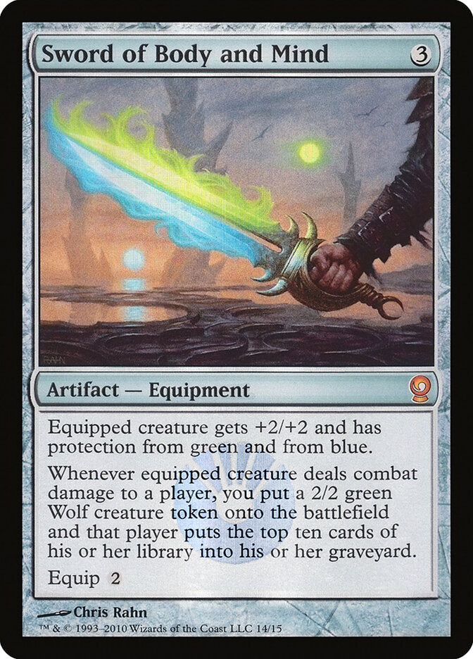 Espada de Corpo e Mente / Sword of Body and Mind - Magic: The Gathering - MoxLand