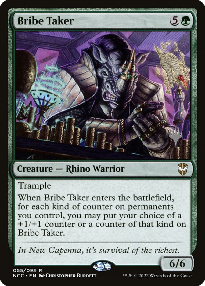 Beneficiário de Subornos / Bribe Taker - Magic: The Gathering - MoxLand