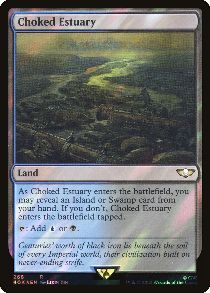 Estuário Estrangulado / Choked Estuary - Magic: The Gathering - MoxLand