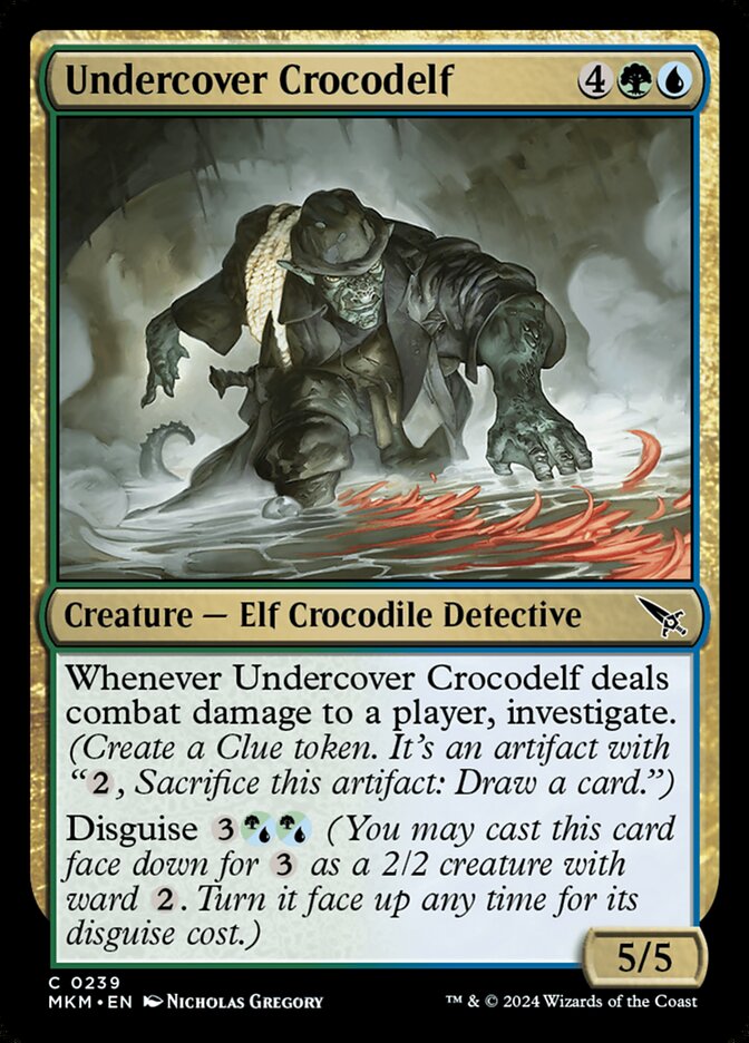 Crocodelfo Infiltrado / Undercover Crocodelf - Magic: The Gathering - MoxLand
