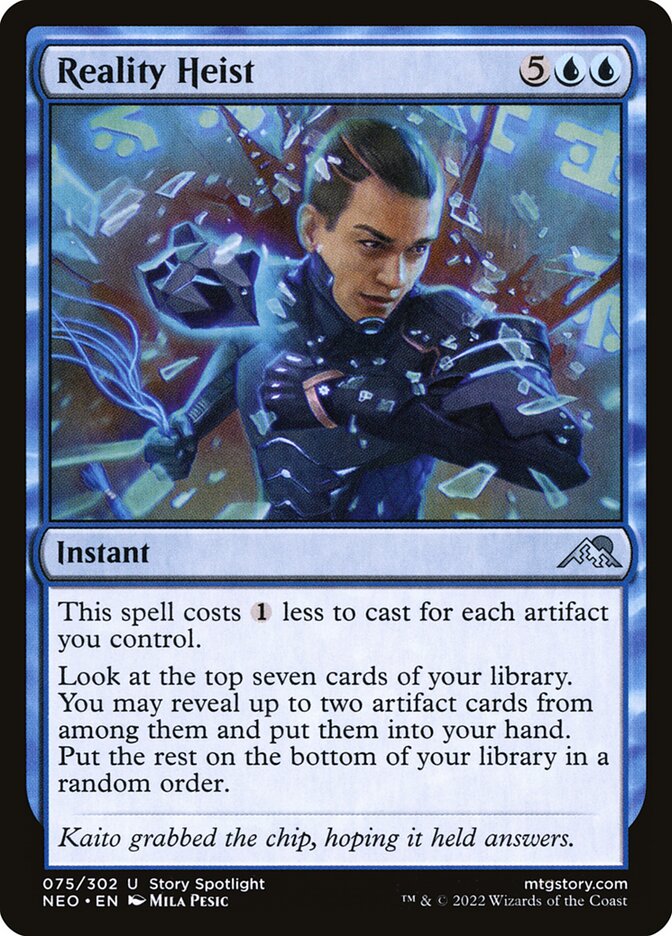 Roubo de Realidade / Reality Heist - Magic: The Gathering - MoxLand