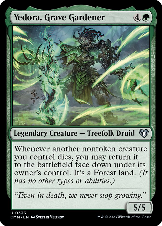 Yedora, Jardineira dos Túmulos / Yedora, Grave Gardener - Magic: The Gathering - MoxLand