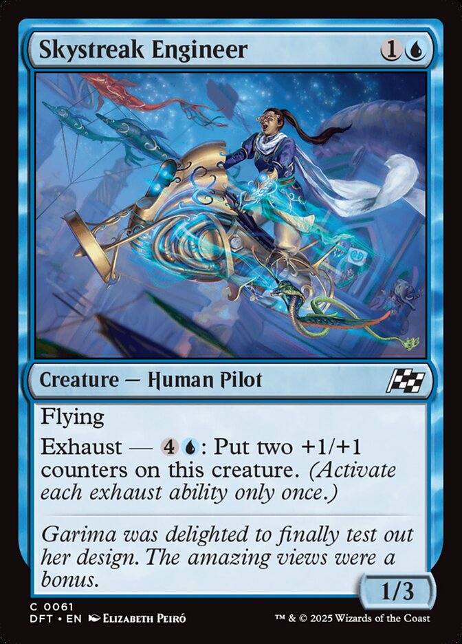 Engenheira do Risco Celeste / Skystreak Engineer - Magic: The Gathering - MoxLand