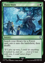 Três Visitas / Three Visits - Magic: The Gathering - MoxLand