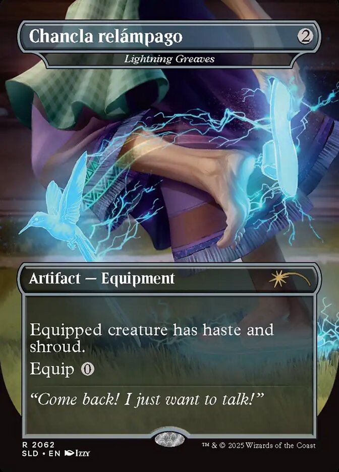 Grevas Faiscantes / Lightning Greaves - Magic: The Gathering - MoxLand