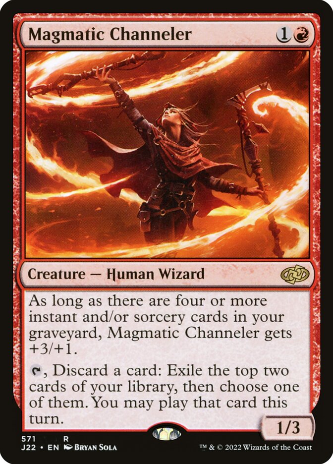 Canalizadora Magmática / Magmatic Channeler - Magic: The Gathering - MoxLand
