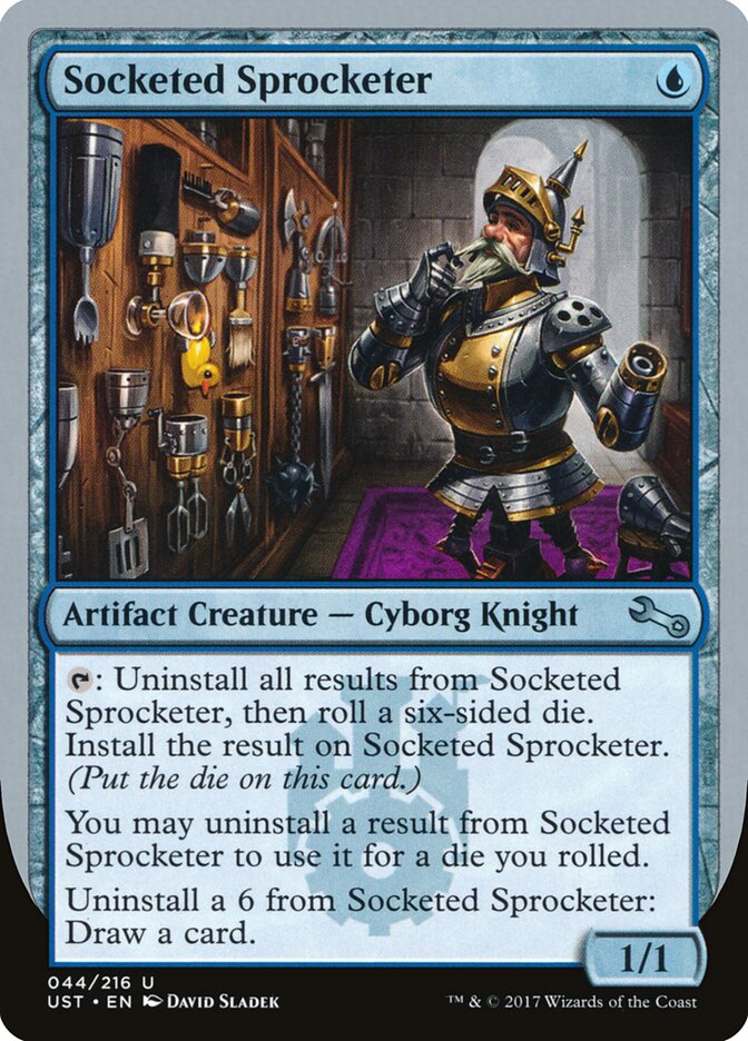 Socketed Sprocketer - Magic: The Gathering - MoxLand