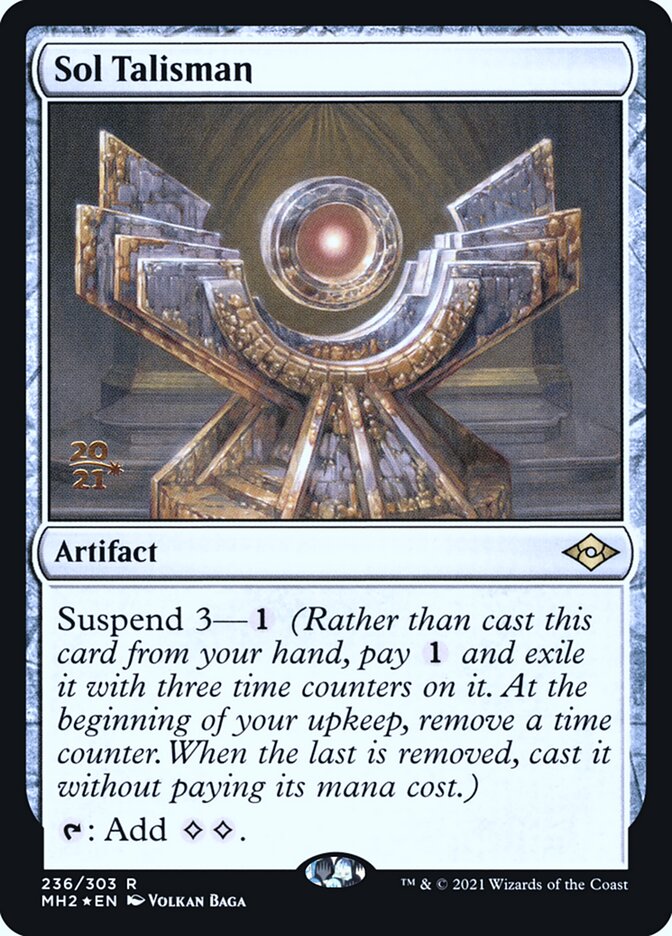 Talismã Solar / Sol Talisman - Magic: The Gathering - MoxLand
