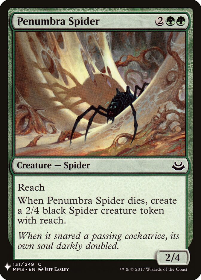 Aranha da Penumbra / Penumbra Spider - Magic: The Gathering - MoxLand