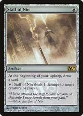 Cajado de Nin / Staff of Nin - Magic: The Gathering - MoxLand