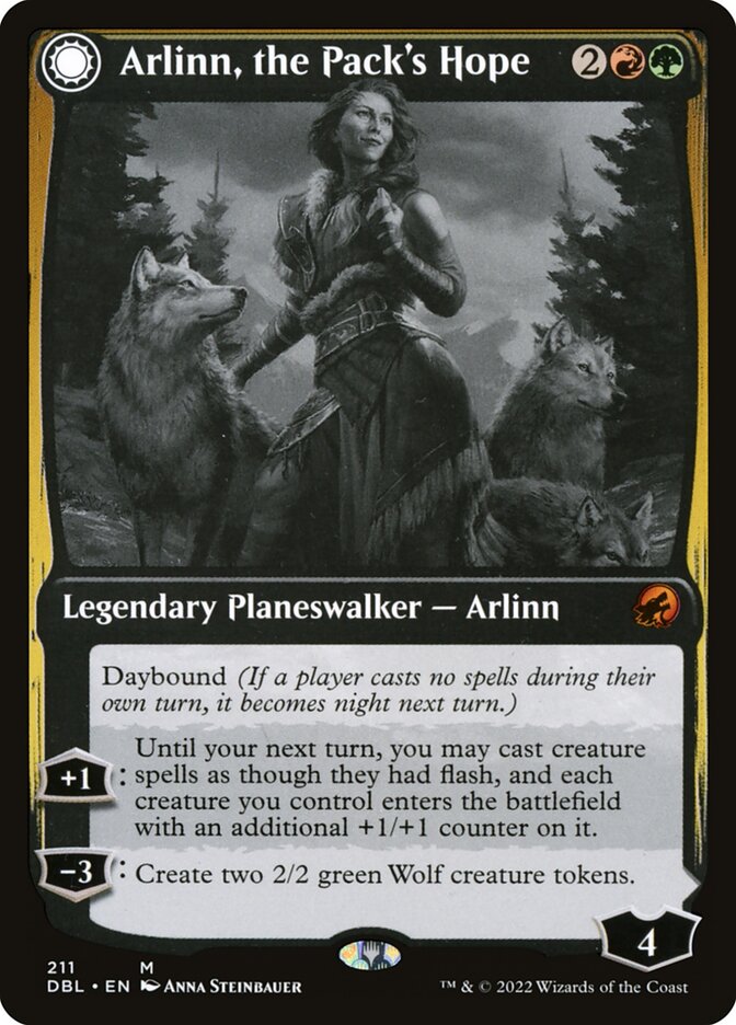 Arlinn, a Esperança da Matilha / Arlinn, the Pack's Hope - Magic: The Gathering - MoxLand