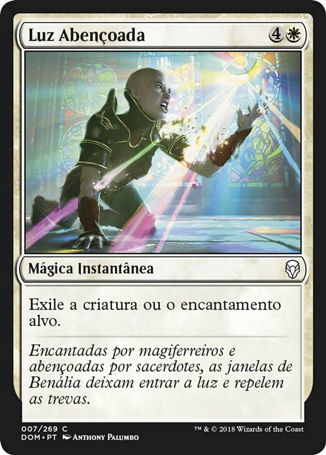 Luz Abençoada / Blessed Light - Magic: The Gathering - MoxLand
