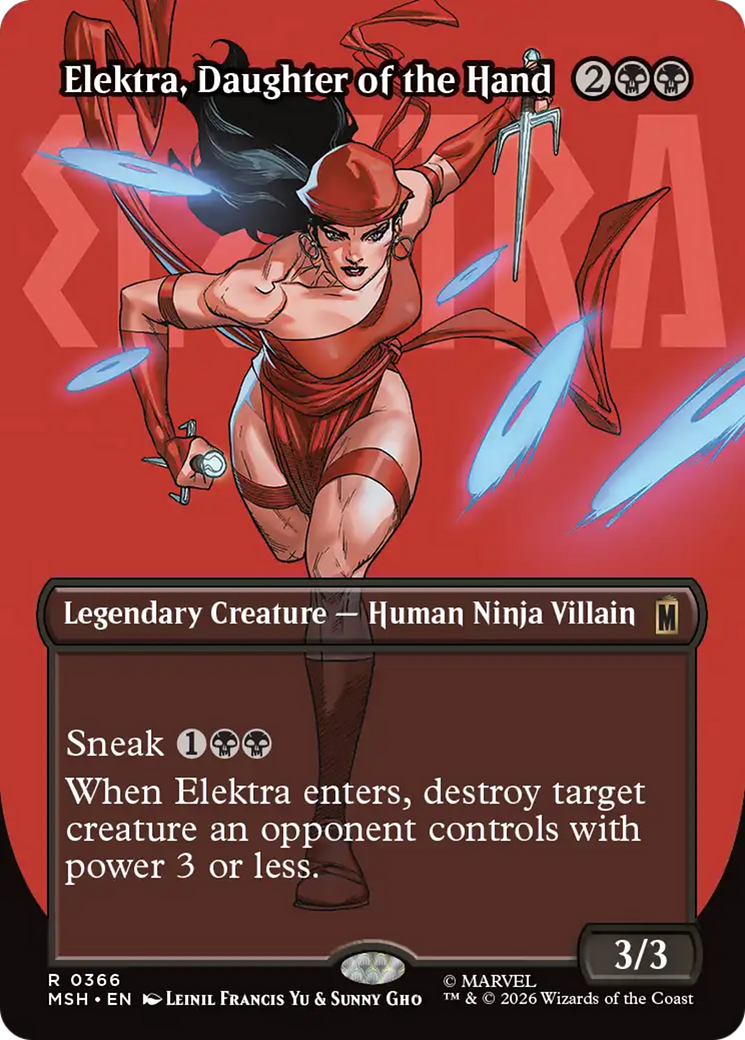 Elektra, Daughter of the Hand - Magic: The Gathering - MoxLand