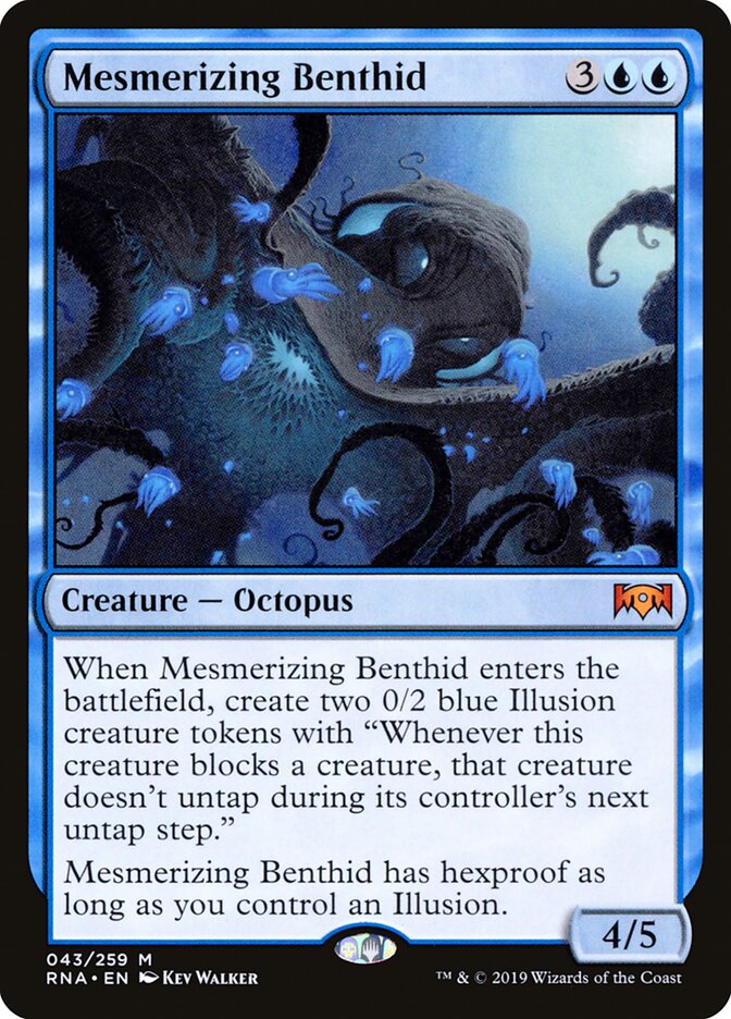 Bentídeo Hipnotizante / Mesmerizing Benthid - Magic: The Gathering - MoxLand