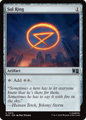 Anel Solar / Sol Ring - Magic: The Gathering - MoxLand