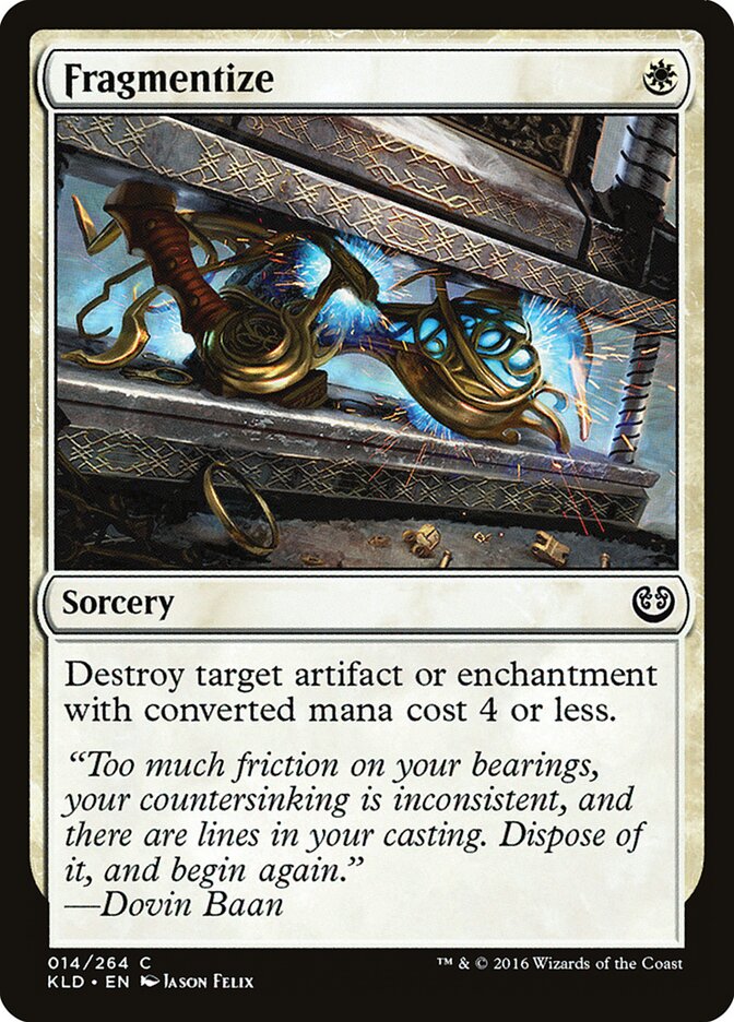 Fragmentalizar / Fragmentize - Magic: The Gathering - MoxLand