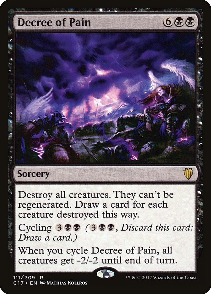 Decreto de Dor / Decree of Pain - Magic: The Gathering - MoxLand