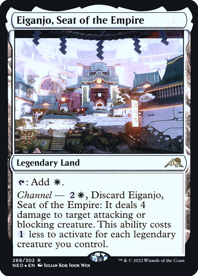 Eiganjo, Sede do Império / Eiganjo, Seat of the Empire - Magic: The Gathering - MoxLand