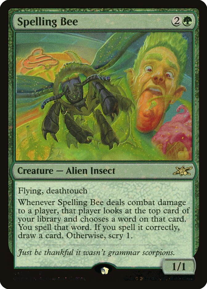 Spelling Bee - Magic: The Gathering - MoxLand