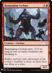 Ciclope Enfurecido / Rampaging Cyclops - Magic: The Gathering - MoxLand