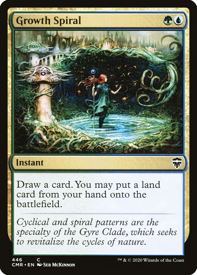 Espiral de Crescimento / Growth Spiral - Magic: The Gathering - MoxLand