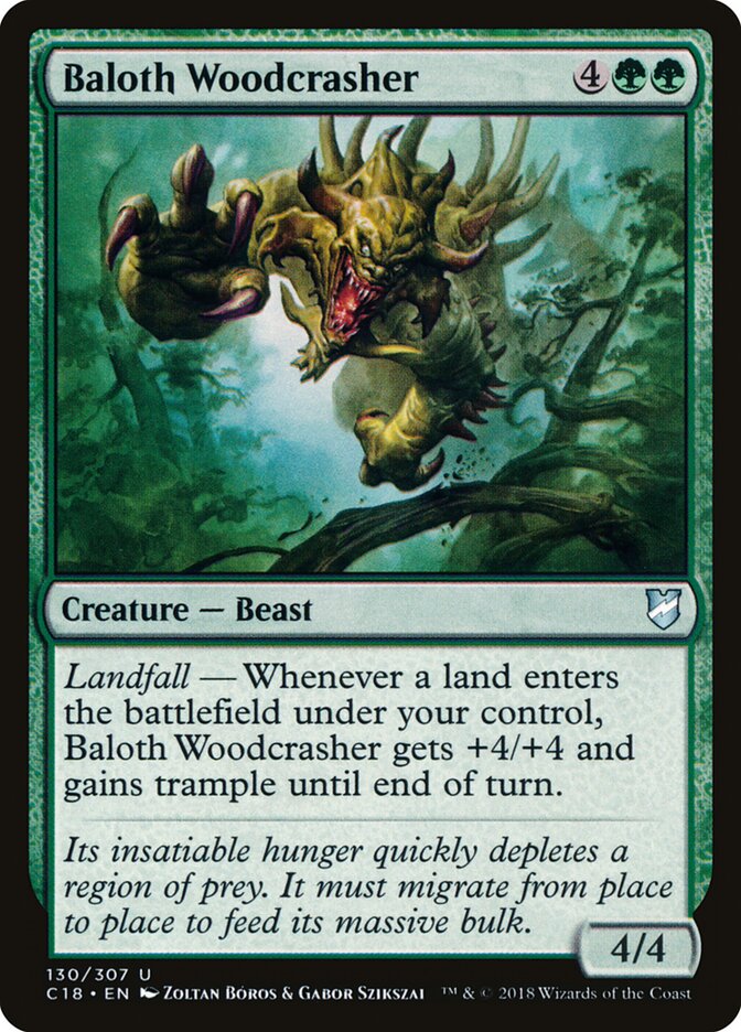 Rompe-bosque Baloth / Baloth Woodcrasher - Magic: The Gathering - MoxLand