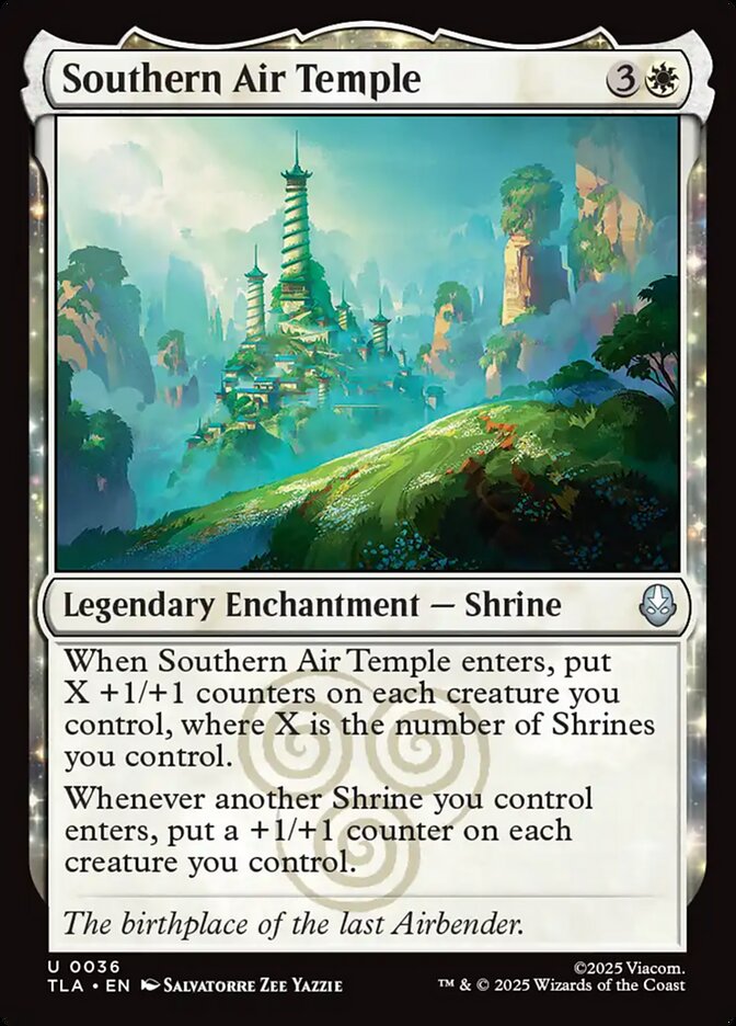 Templo do Ar do Sul / Southern Air Temple - Magic: The Gathering - MoxLand