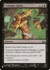 Consumir o Espírito / Consume Spirit - Magic: The Gathering - MoxLand
