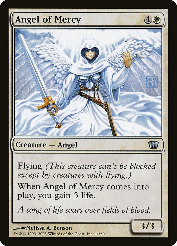 Anjo de Misericórdia / Angel of Mercy - Magic: The Gathering - MoxLand