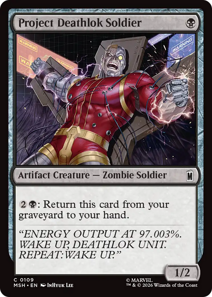 Project Deathlok Soldier - Magic: The Gathering - MoxLand