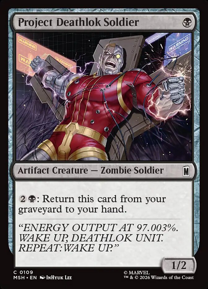 Project Deathlok Soldier - Magic: The Gathering - MoxLand