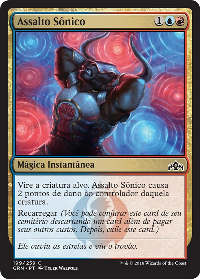 Assalto Sônico / Sonic Assault - Magic: The Gathering - MoxLand