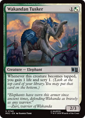 Wakandan Tusker - Magic: The Gathering - MoxLand