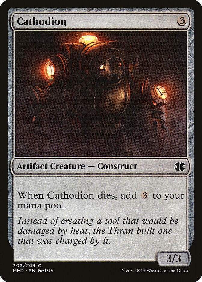 Catódio / Cathodion - Magic: The Gathering - MoxLand