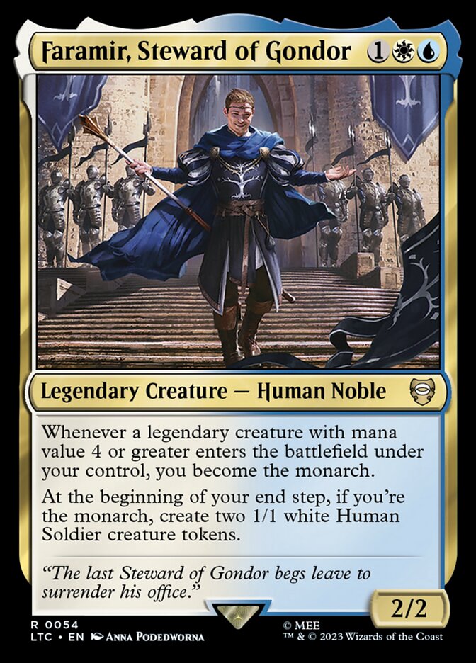 Faramir, Regente de Gondor / Faramir, Steward of Gondor - Magic: The Gathering - MoxLand