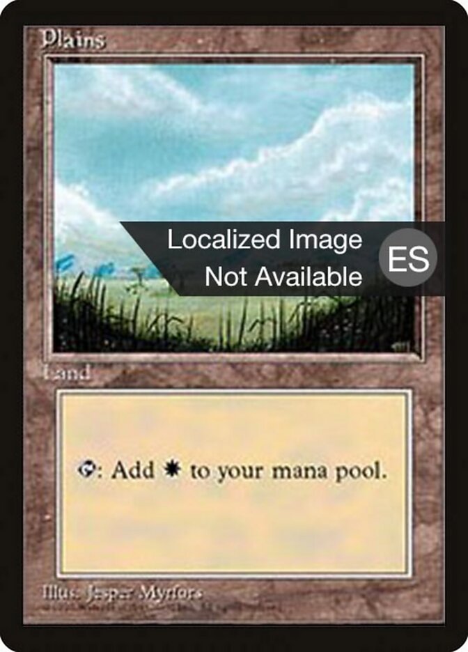 Planície / Plains - Magic: The Gathering - MoxLand