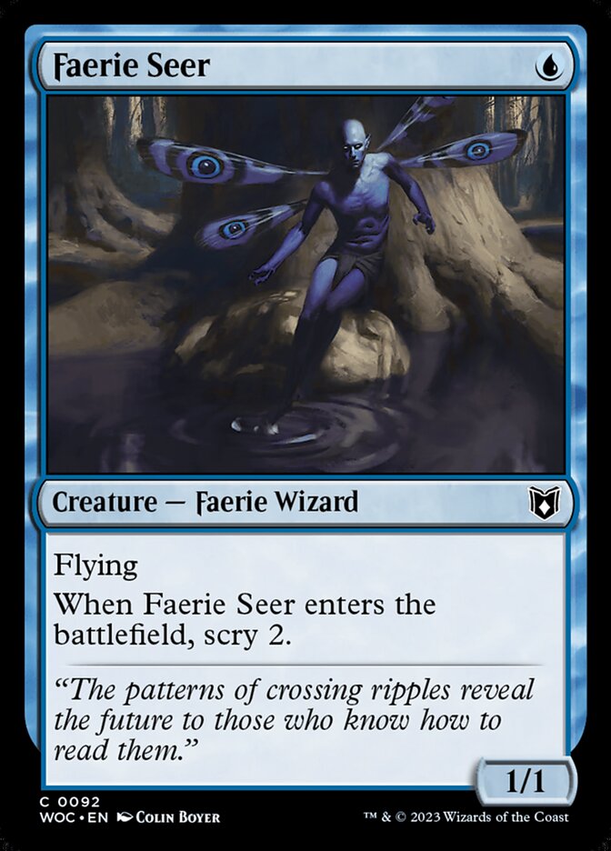 Vidente Fada / Faerie Seer - Magic: The Gathering - MoxLand