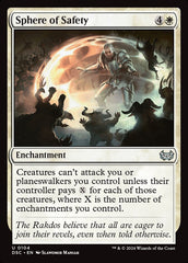 Esfera de Segurança / Sphere of Safety - Magic: The Gathering - MoxLand