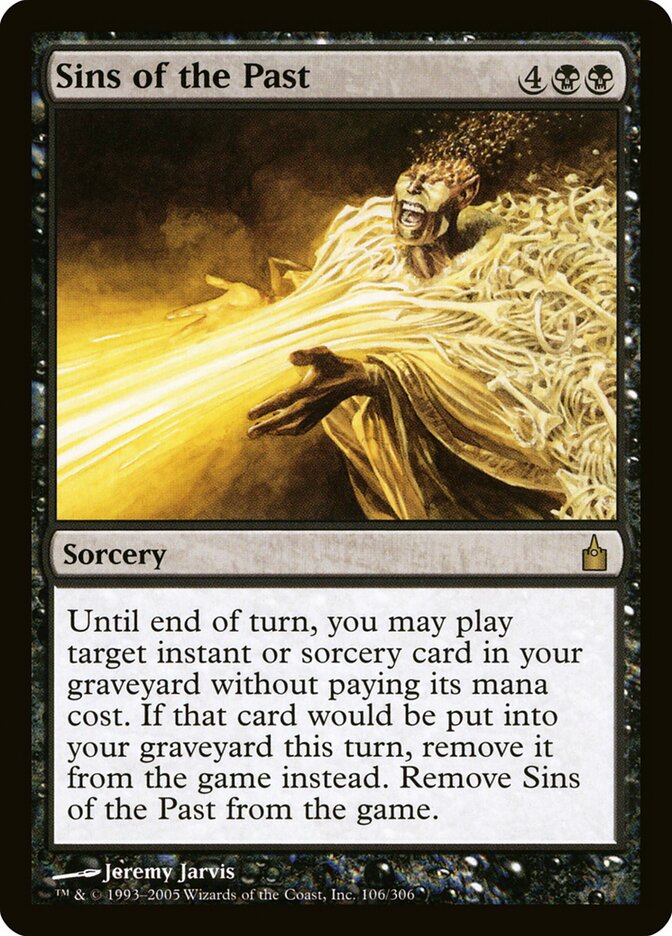 Delitos do Passado / Sins of the Past - Magic: The Gathering - MoxLand