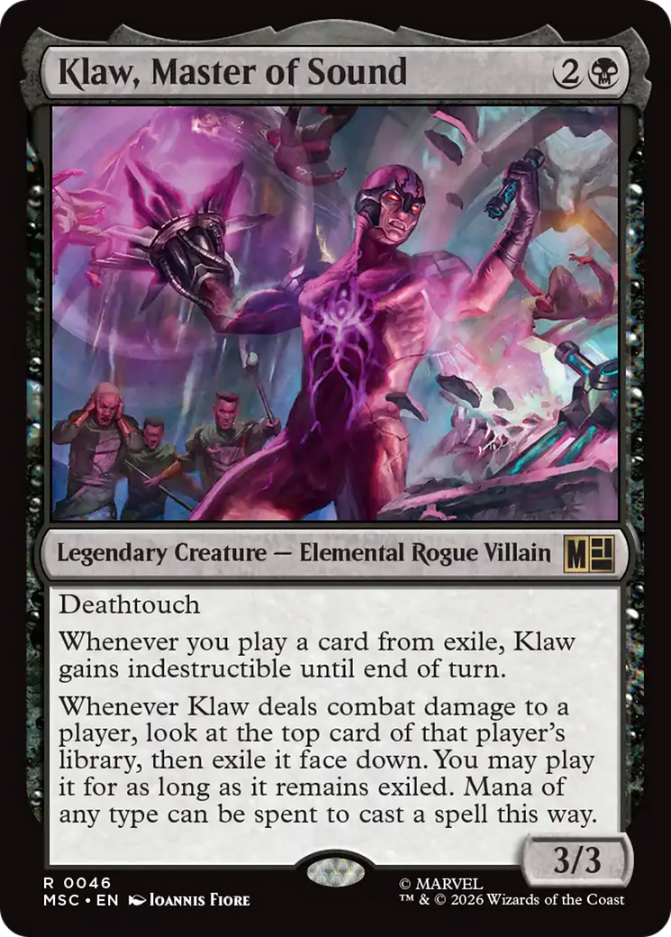 Klaw, Master of Sound - Magic: The Gathering - MoxLand