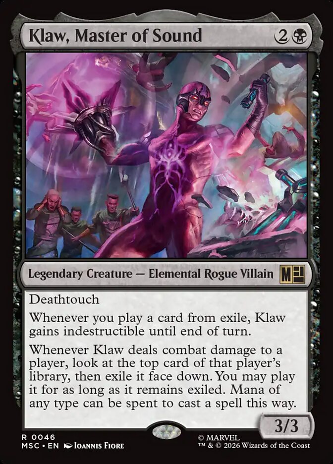 Klaw, Master of Sound - Magic: The Gathering - MoxLand