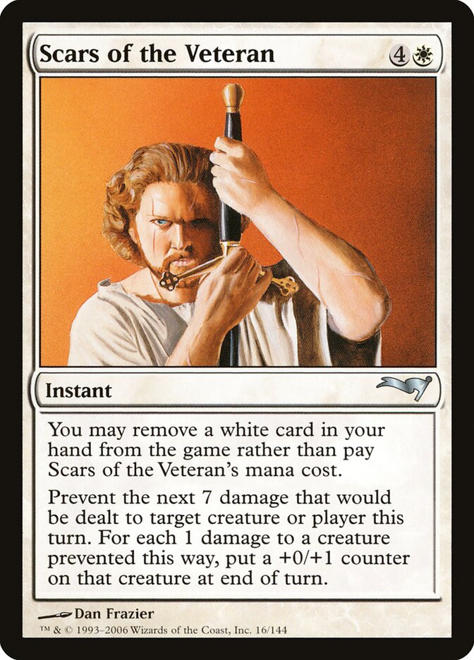 Cicatrizes do Veterano / Scars of the Veteran - Magic: The Gathering - MoxLand