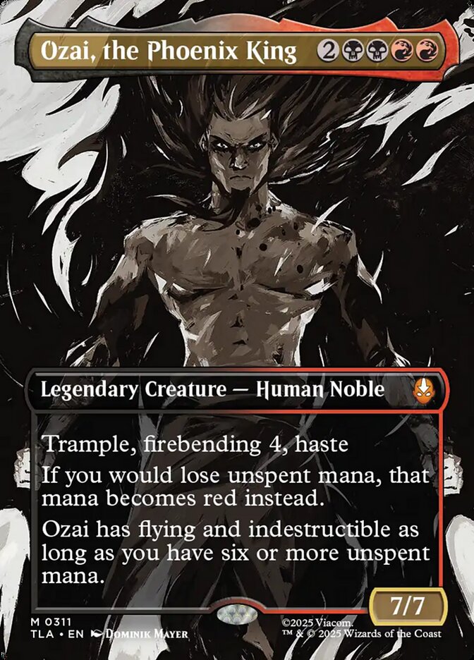 Ozai, o Rei Fênix / Ozai, the Phoenix King - Magic: The Gathering - MoxLand