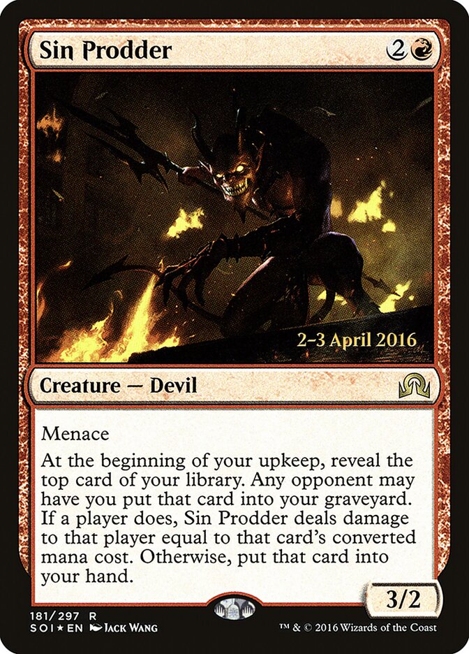 Alfinetador de Pecados / Sin Prodder - Magic: The Gathering - MoxLand