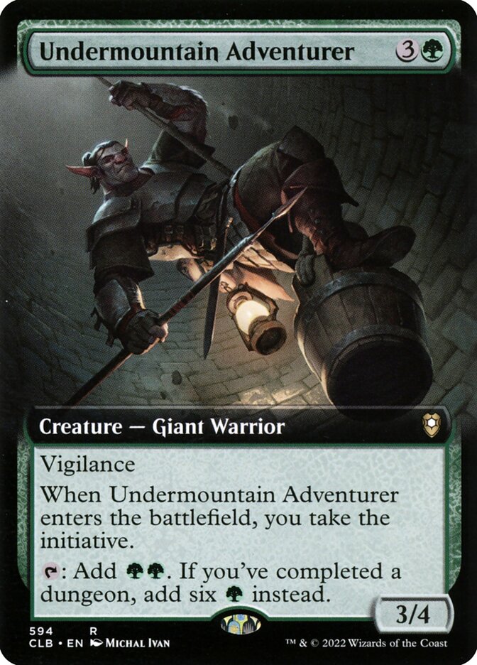 Aventureiro da Montanha Subterrânea / Undermountain Adventurer - Magic: The Gathering - MoxLand