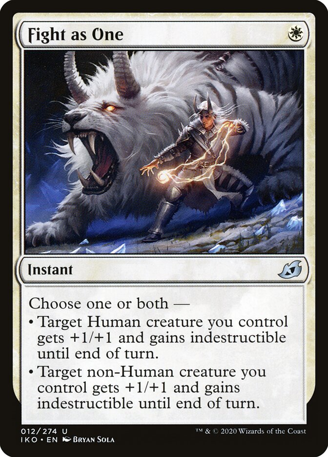 Lutar como Um / Fight as One - Magic: The Gathering - MoxLand