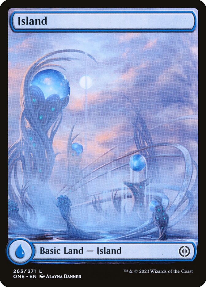 Ilha / Island - Magic: The Gathering - MoxLand