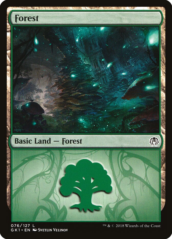 Floresta / Forest - Magic: The Gathering - MoxLand